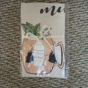 NEW Shiraleah Moscow Mule Tea Cocktail Towel